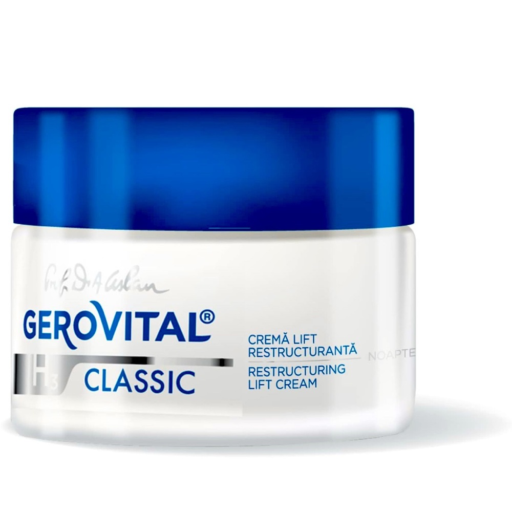 Gerovital H3 Classic Restructuring Lift Cream. Luxury night cream Brand new!